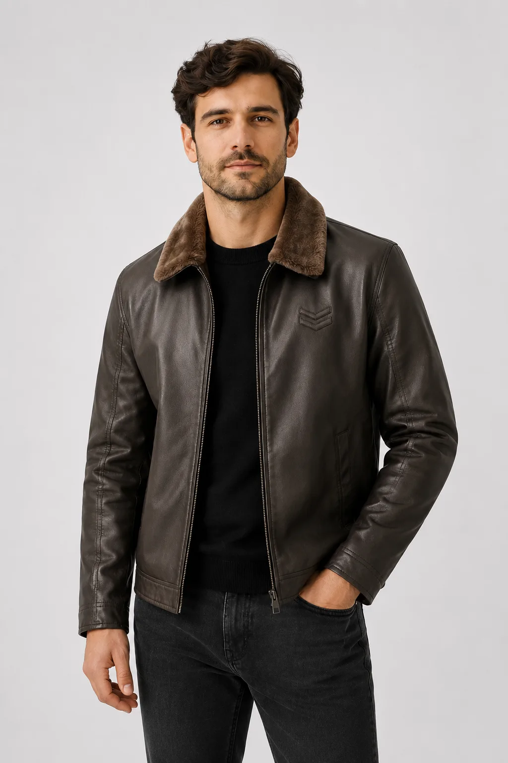 Warm Leather Jacket