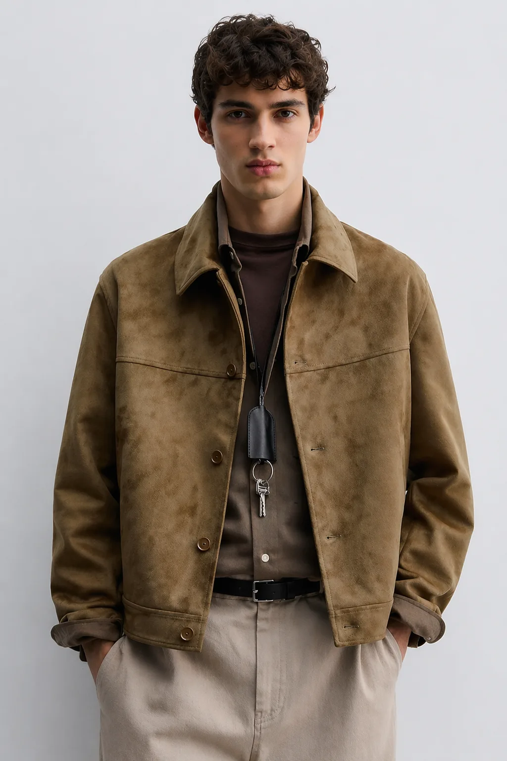 Soft Suede Jacket