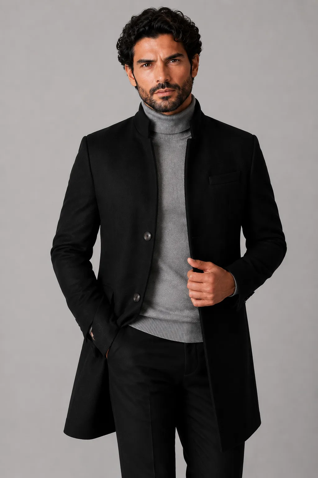 Waner Wool Overcoat