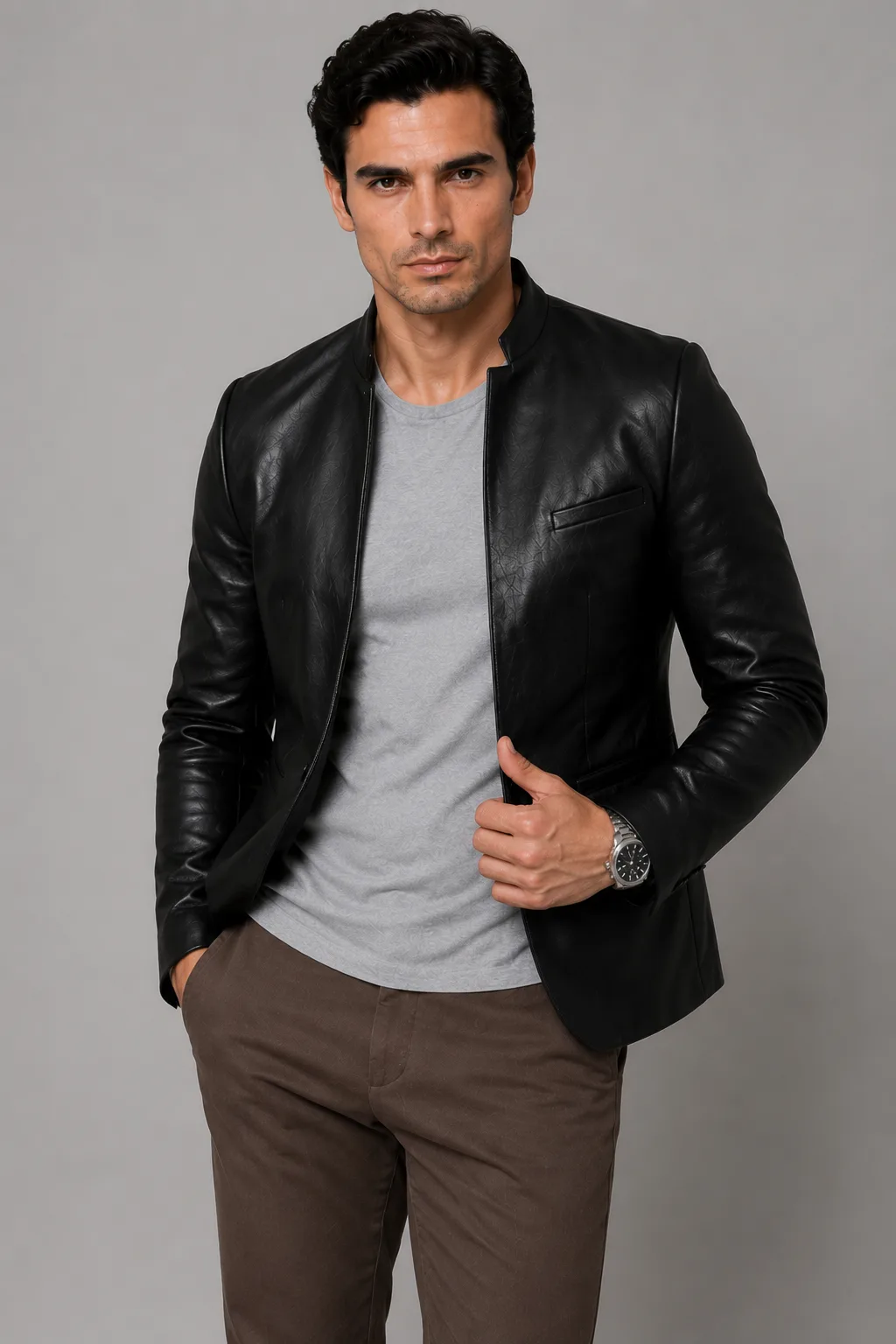 Duisburgo Leather Jacket